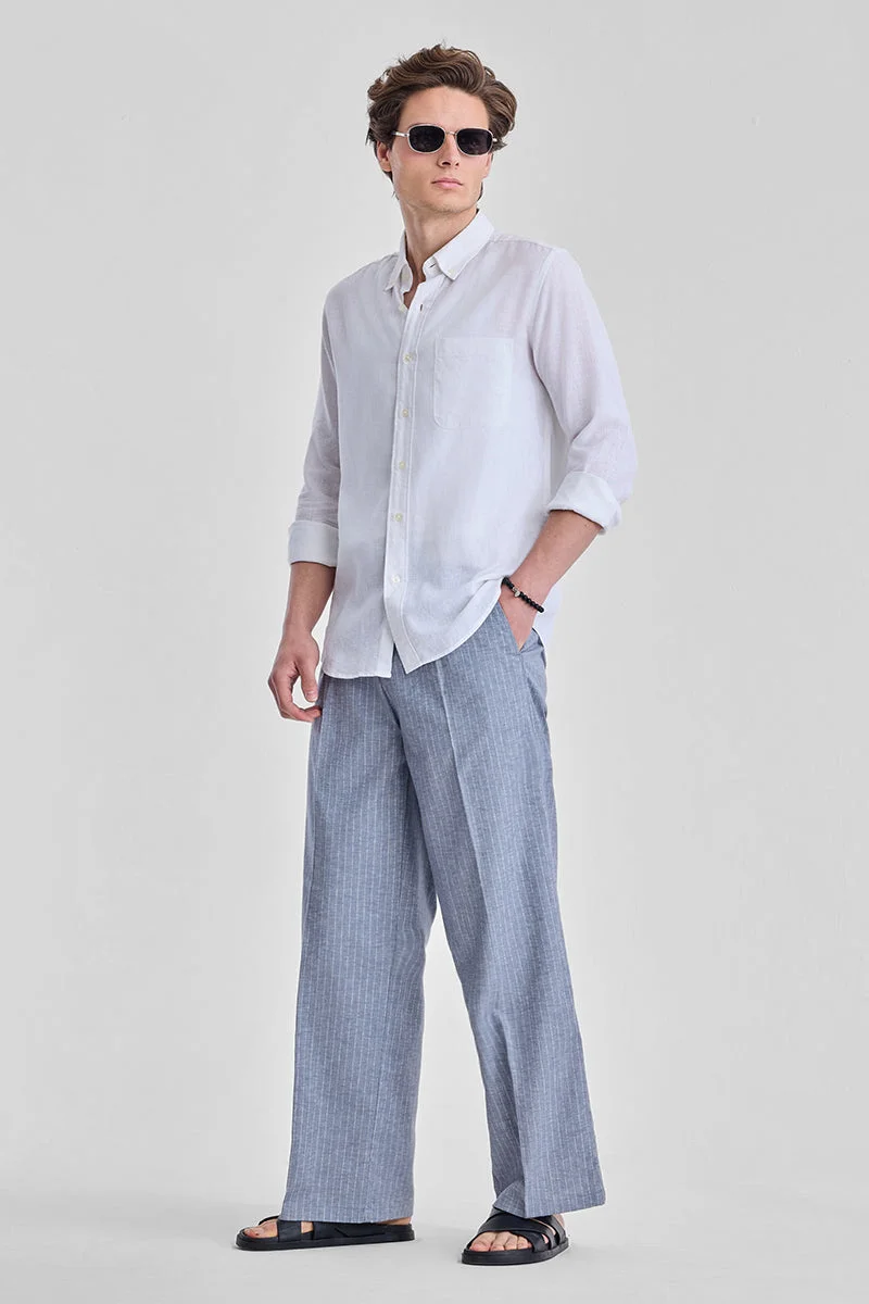 Snitch  Self-design Baggy Stretch Trousers for Men | Best Price UAE
